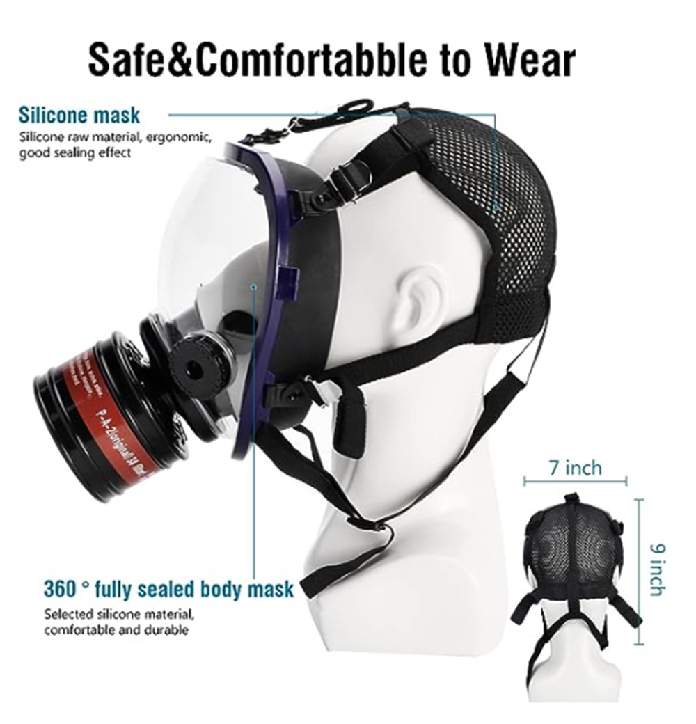 Full Facepiece vs Half Mask + Goggles: Junsee Group Helps You Calculate the Protection Gap and Cost Difference