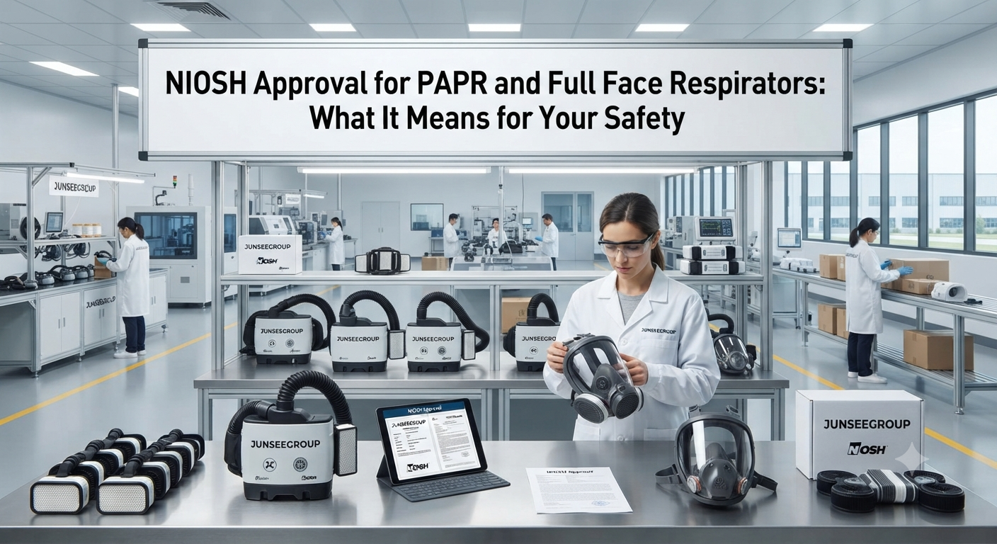 NIOSH Approval for PAPR and Full Face Respirators: What It Means for Your Safety