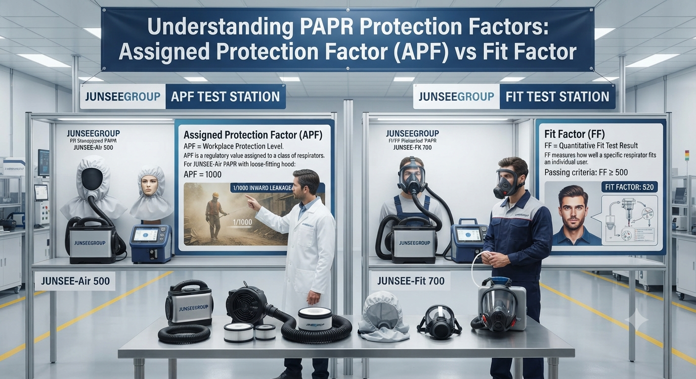 Understanding PAPR Protection Factors: Assigned Protection Factor (APF) vs Fit Factor